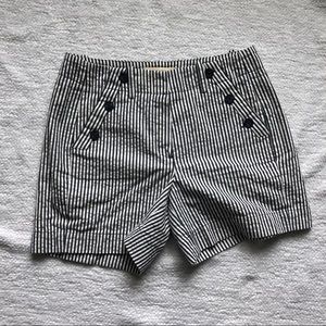 Sandro Shorts | Blue & White Stripes